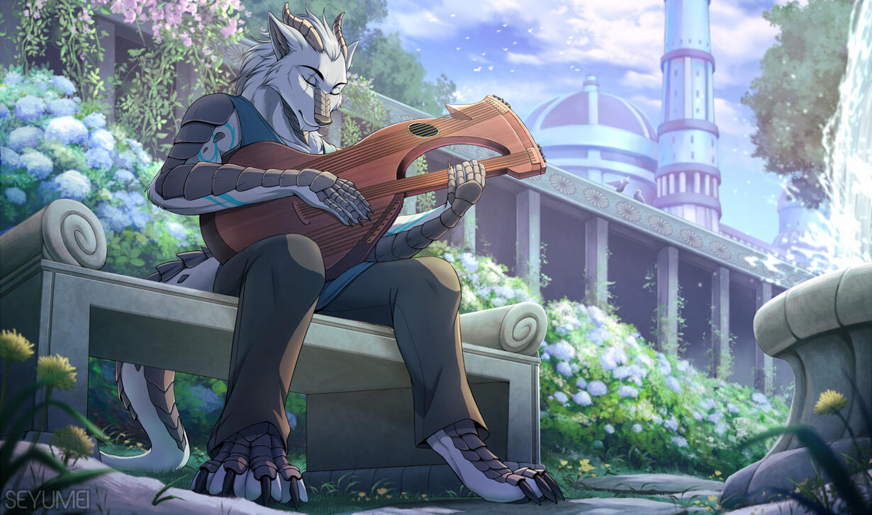 Personal illustration commission for Zarko Elkholm