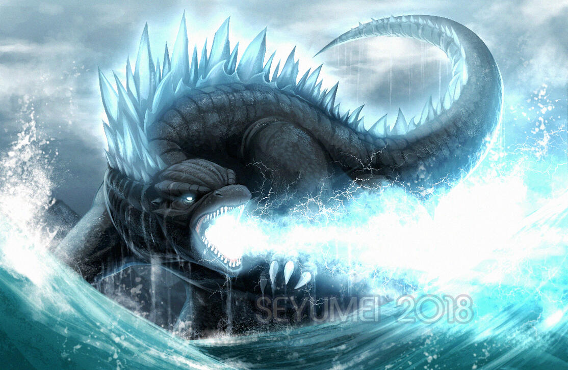 Fanart of Godzilla