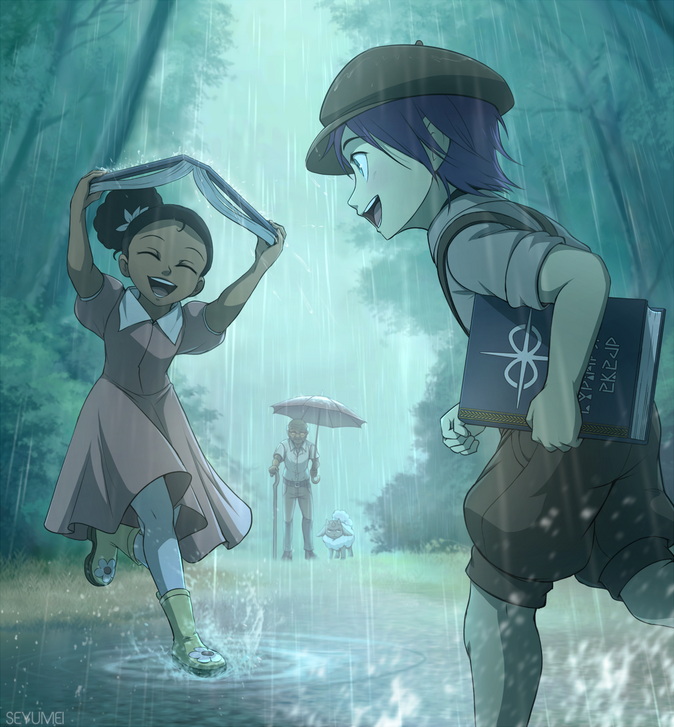 Illustrated scene from The Incubus Prince