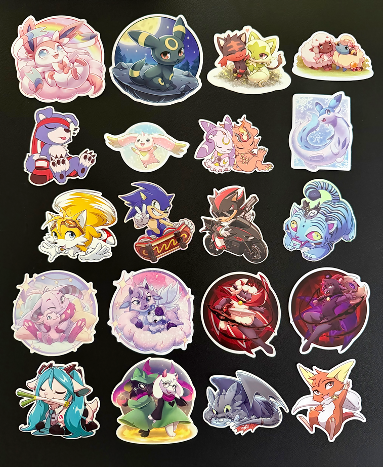 Large Sticker Collection