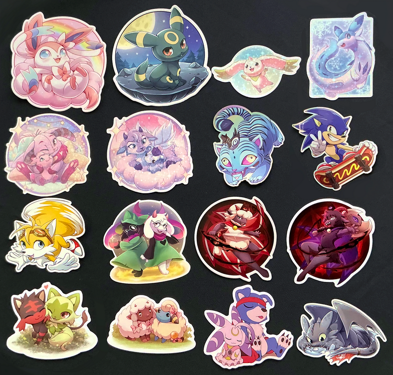 Large Sticker Collection