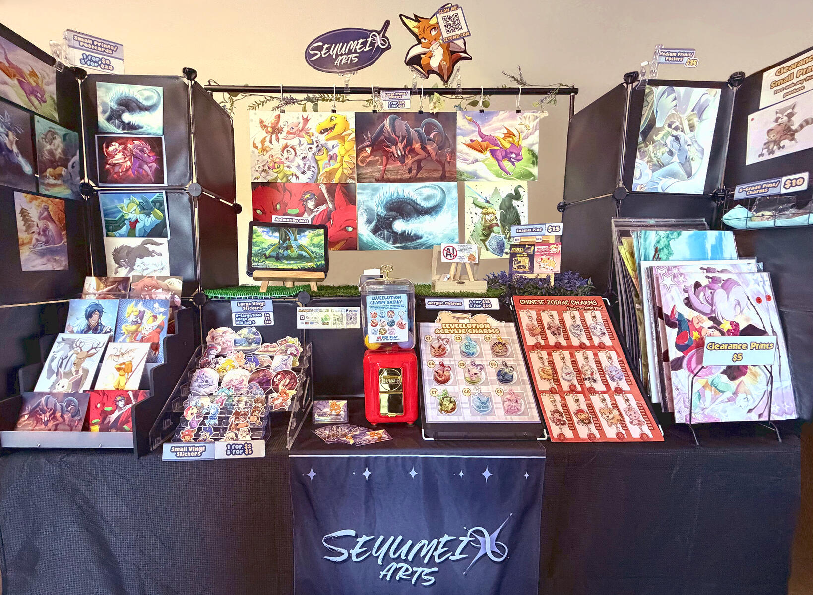 Current 6 ft table setup