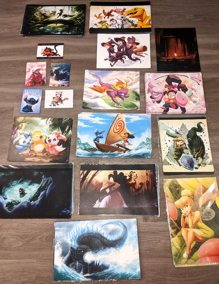 Old Print Collection (small and large)